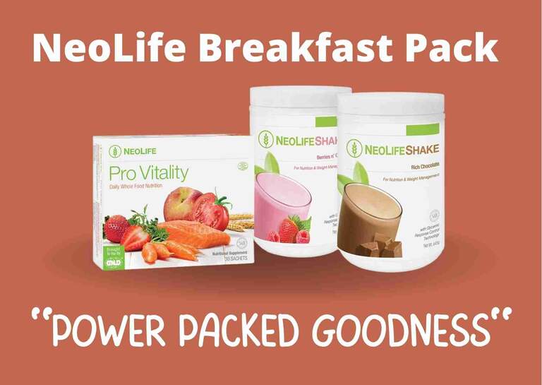 NeoLife breakfast pack "Power packed Goodness"